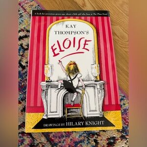 Kay Thompson's Eloise Hardcover Book - Pink & White Cover